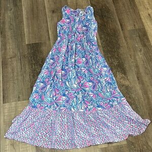 Lilly Pulitzer for Target My Fans Maxi Dress size L